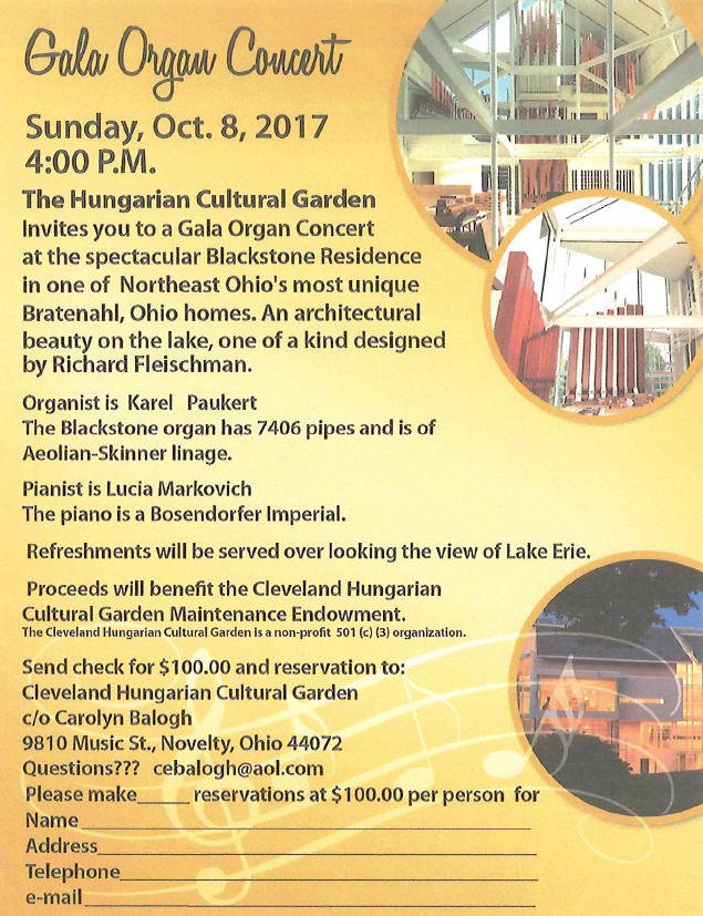 Gala Organ Concert 2017