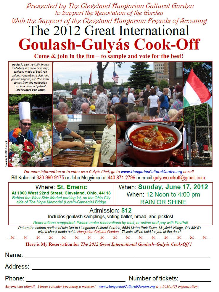 Gulyas Cook-Off 2012